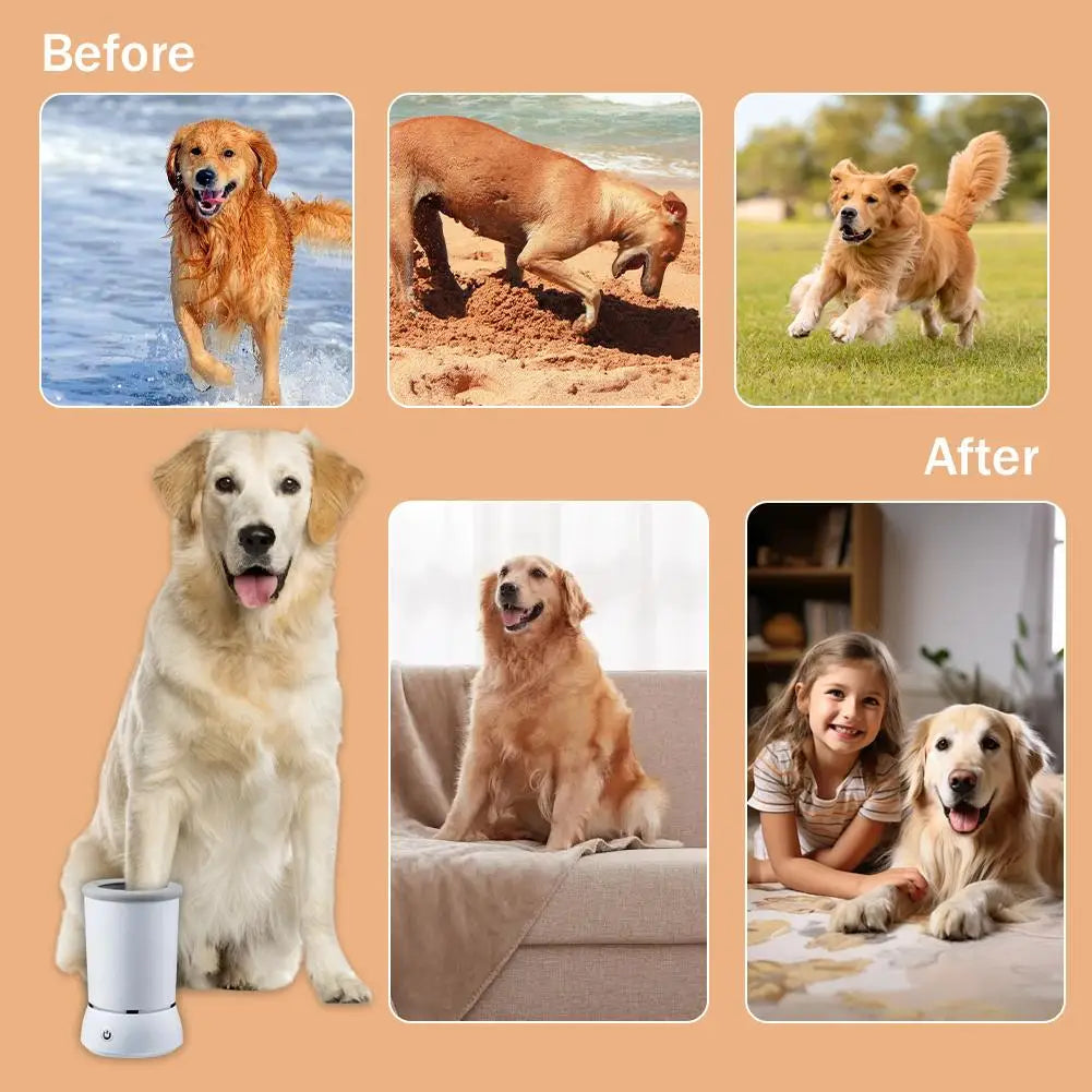 Portable Dog Paw Washer